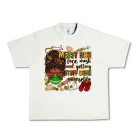 Pistachio messy bun face mask & getting stuff done  #nurselife Urban Heavy Tee - Zillion Design Studio