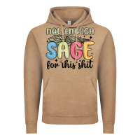 Vintage Coffee not enough sage for this shit Vintage Hoodie - MaliasSmallBusiness