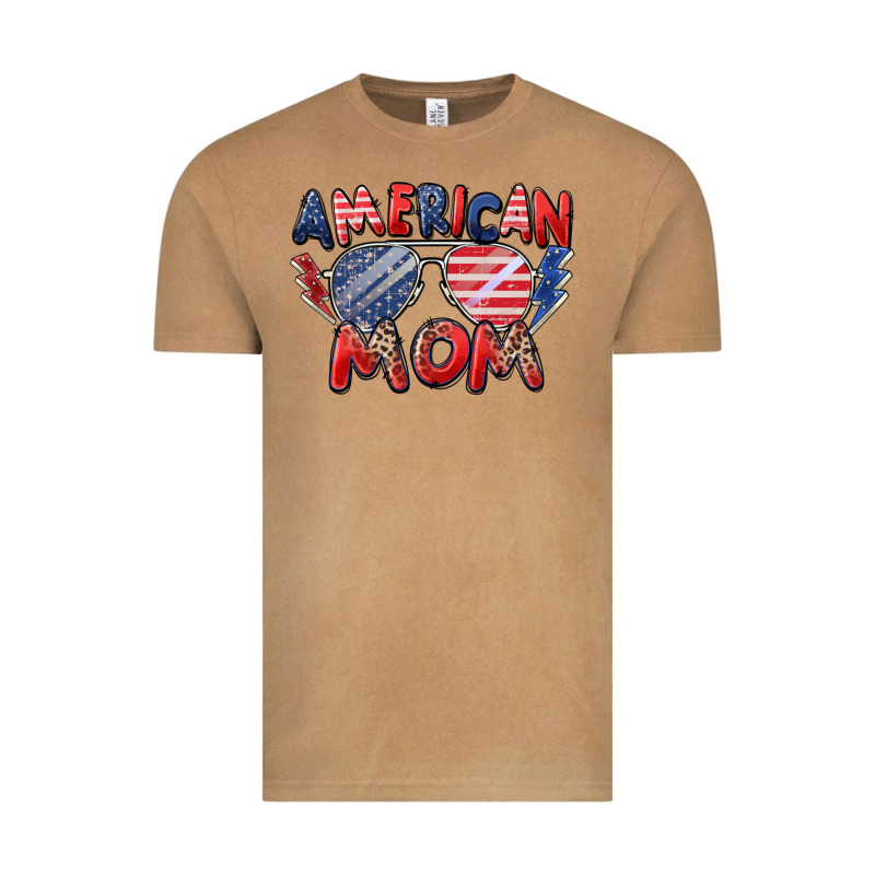 American Mom Vintage Tee by Zillion Design Studio | Teevron