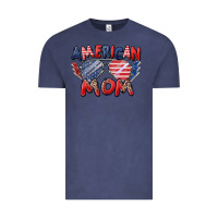 Vintage Denim American mom Vintage Tee - Zillion Design Studio