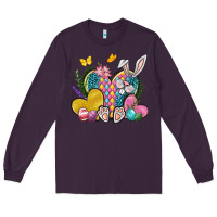 Easter Heart Easter Day Long Sleeve Tee | Teevron