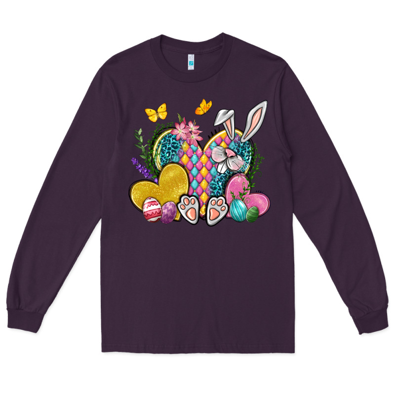 Easter Heart Easter Day Long Sleeve Tee by Neo Western | Teevron