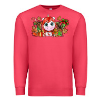 Cardinal Joy unicorn Christmas Premium Sweatshirt - NancyCooperArtShop