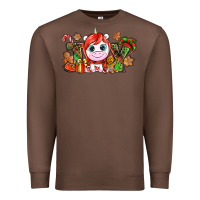 Chestnut Joy unicorn Christmas Premium Sweatshirt - NancyCooperArtShop