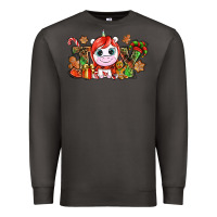 Smoke Joy unicorn Christmas Premium Sweatshirt - NancyCooperArtShop
