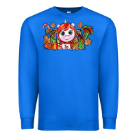 True Royal Joy unicorn Christmas Premium Sweatshirt - NancyCooperArtShop