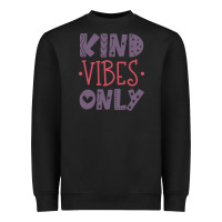 Black kind Heavyweight Sweatshirt - Unal Design