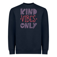 Navy kind Heavyweight Sweatshirt - Unal Design