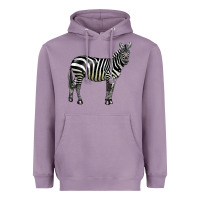 Lavender zebra Heavyweight Hoodie - LillyAllenDesigns