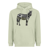 Matcha zebra Heavyweight Hoodie - LillyAllenDesigns