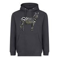 Smoke zebra Heavyweight Hoodie - LillyAllenDesigns