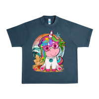 Midnight Navy summer unicorn tbw Urban Heavy Tee - texasbilliewilder
