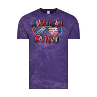 Cloud Purple American mini Vintage Tee - Zillion Design Studio