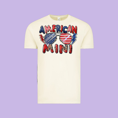 American Mini Vintage Tee Designed By Zillion Design Studio