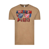 Vintage Coffee American mini Vintage Tee - Zillion Design Studio