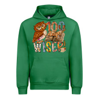 Emerald 100 days wiser Urban Hoodie - RacoonDesign