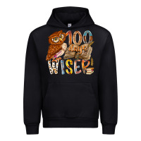 Foreset Green 100 days wiser Urban Hoodie - RacoonDesign