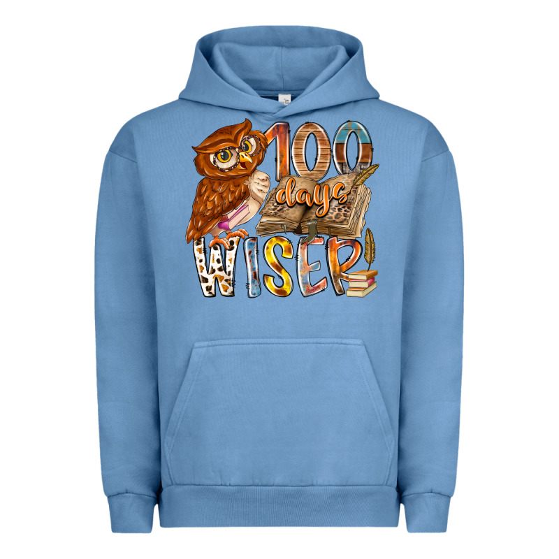 100 Days Wiser Urban Hoodie by RacoonDesign | Teevron