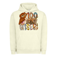 Pigment Pistachio 100 days wiser Urban Hoodie - RacoonDesign