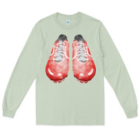 Matcha red cleats fa element 3 Long Sleeve Tee - FaDigitalArtStudio