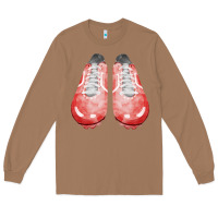 Toasted Coconut red cleats fa element 3 Long Sleeve Tee - FaDigitalArtStudio