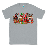 Heather Grey christmas afro gnomies Classic Tee - FaDigitalArtStudio