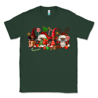 Sports Green christmas afro gnomies Classic Tee - FaDigitalArtStudio
