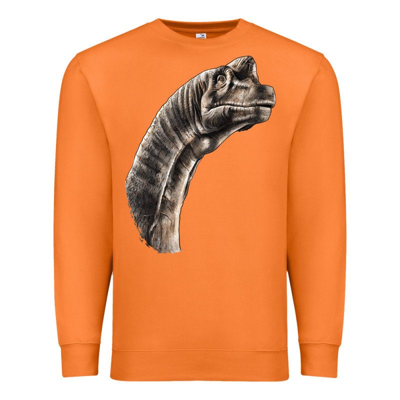 Brachiosaurus Face Premium Sweatshirt by LillyAllenDesigns | Teevron