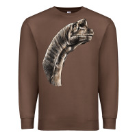 Chestnut brachiosaurus face Premium Sweatshirt - LillyAllenDesigns