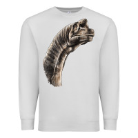 Dove Grey brachiosaurus face Premium Sweatshirt - LillyAllenDesigns