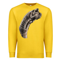 Lemon brachiosaurus face Premium Sweatshirt - LillyAllenDesigns