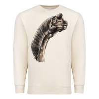 Sandshell brachiosaurus face Premium Sweatshirt - LillyAllenDesigns