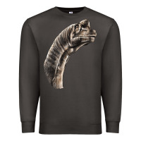 Smoke brachiosaurus face Premium Sweatshirt - LillyAllenDesigns