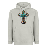 Moon Dust western cross Heavyweight Hoodie - BarkalooDesign