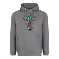 Storm western cross Heavyweight Hoodie - BarkalooDesign