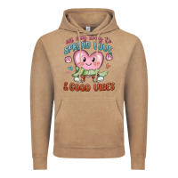 Vintage Coffee on my way to spread love Vintage Hoodie - MaliasSmallBusiness