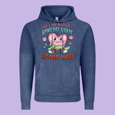 Vintage Hoodie on my way to spread love