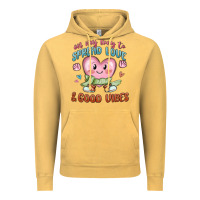 Vintage Mustard on my way to spread love Vintage Hoodie - MaliasSmallBusiness