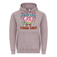 Vintage Zinc on my way to spread love Vintage Hoodie - MaliasSmallBusiness