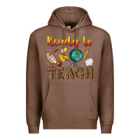 Chestnut ready to teach Premium Hoodie - NancyCooperArtShop