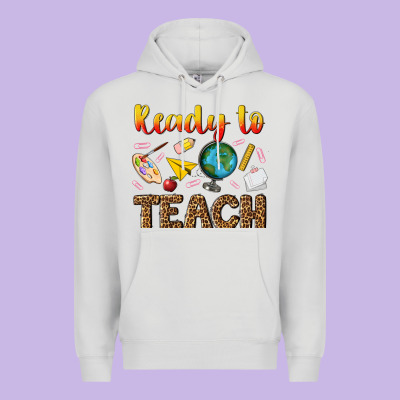 Ready To Teach Premium Hoodie Designed By Nancycooperartshop
