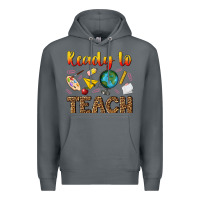 Rock ready to teach Premium Hoodie - NancyCooperArtShop