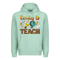 Seafoam ready to teach Premium Hoodie - NancyCooperArtShop