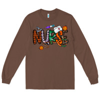 Chestnut nurse halloween Long Sleeve Tee - CowhideDigitalArt