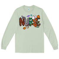 Matcha nurse halloween Long Sleeve Tee - CowhideDigitalArt