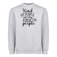 Heather Grey kind Heavyweight Sweatshirt - Unal Design