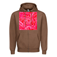 Chestnut valentines day marble seamless pattern Zipper Hoodie - BundleAndBundleShop