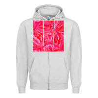 Dove Grey valentines day marble seamless pattern Zipper Hoodie - BundleAndBundleShop