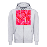 Heather Grey valentines day marble seamless pattern Zipper Hoodie - BundleAndBundleShop