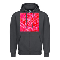 Smoke valentines day marble seamless pattern Zipper Hoodie - BundleAndBundleShop